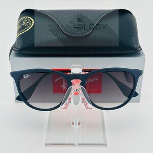 BRAND NEW Ray-Ban Erika Blue Frame Grey Gradient Sunglasses ORB4171 6002/8G